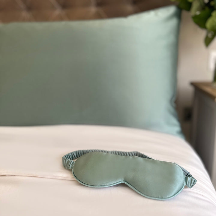 Pure Silk Pillowcase & Pure Silk Eye Mask