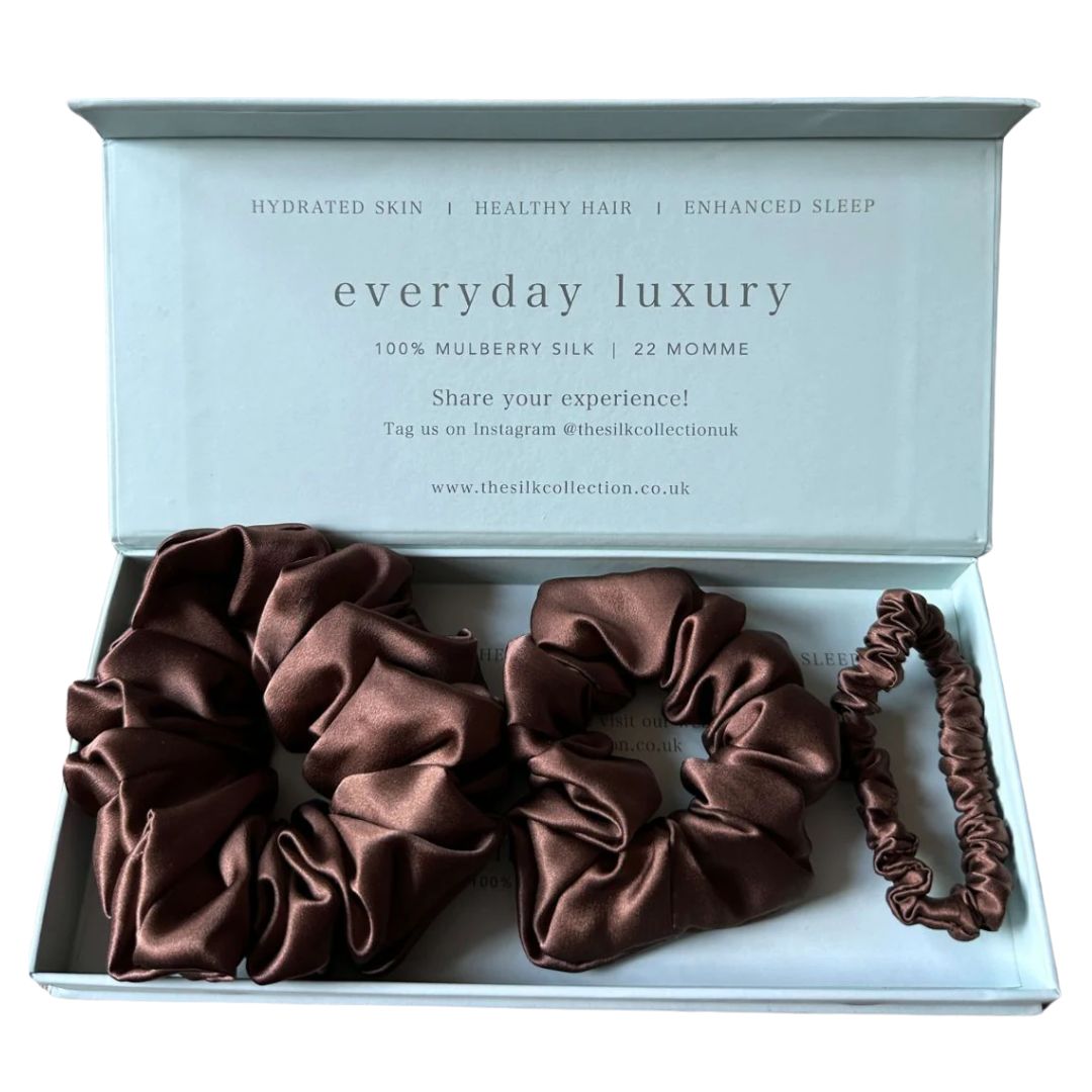 Silk Scrunchie Hair Care Starter Set