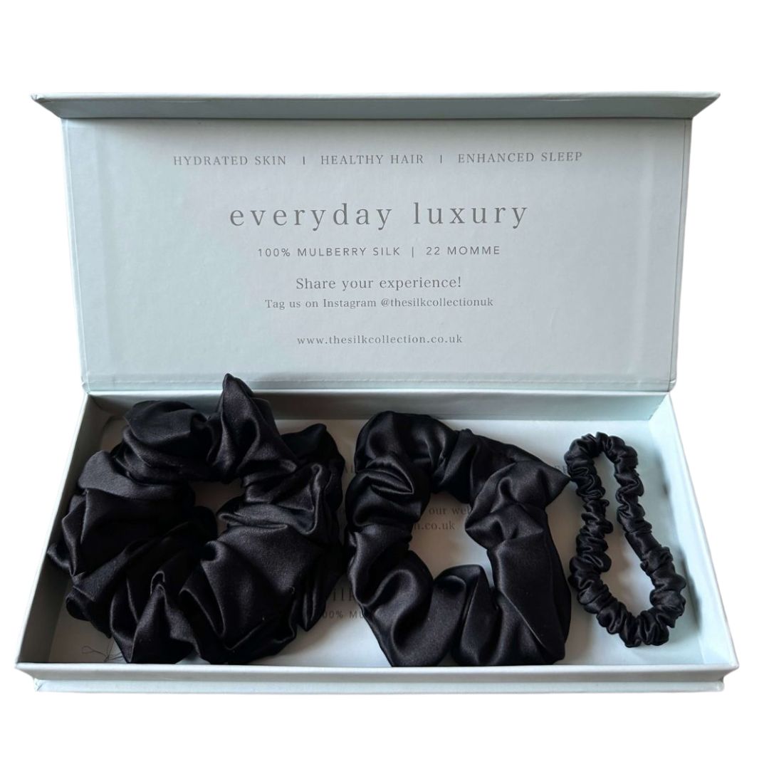 Silk Scrunchie Hair Care Starter Set