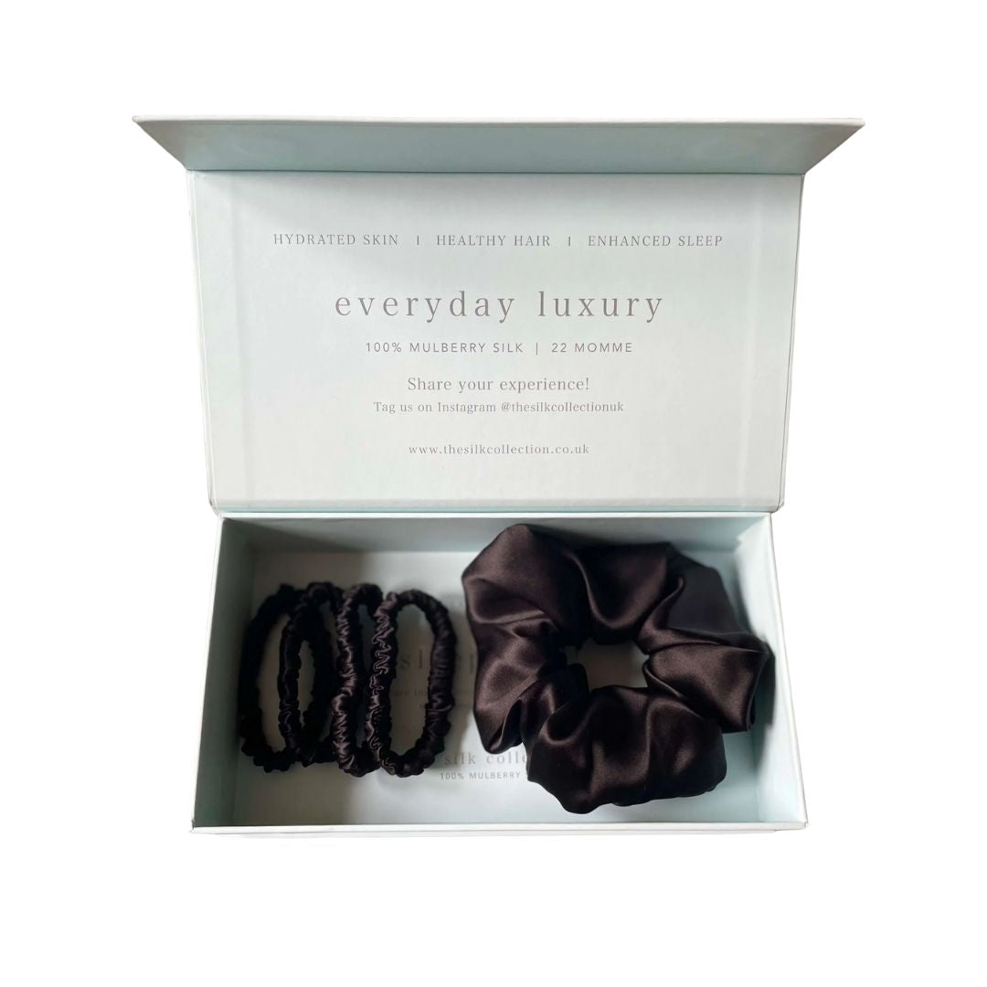 The Mixed Silk Scrunchie Gift Set