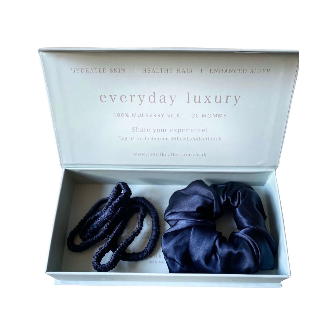 The Mixed Silk Scrunchie Gift Set