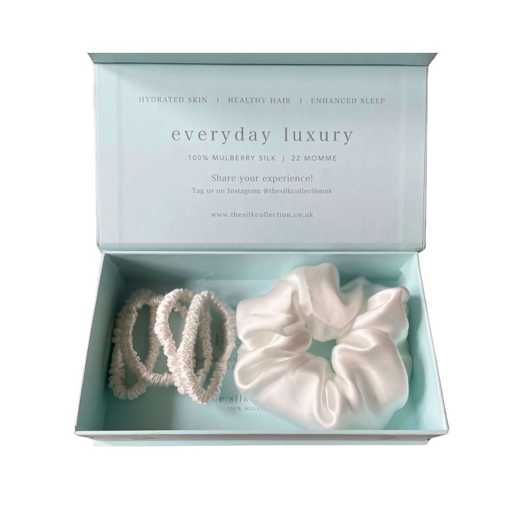 The Mixed Silk Scrunchie Gift Set