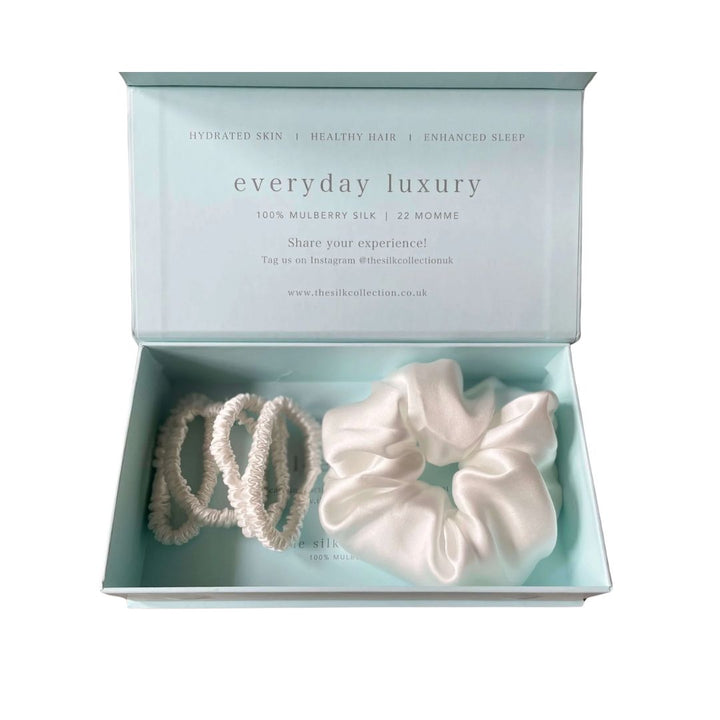 The Mixed Silk Scrunchie Gift Set