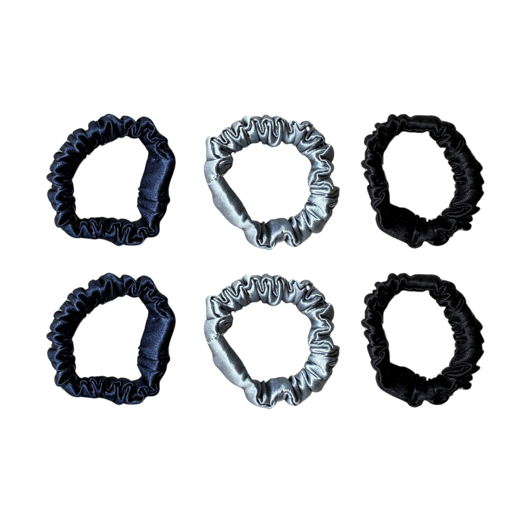 Extra Small Silk Hair Ties