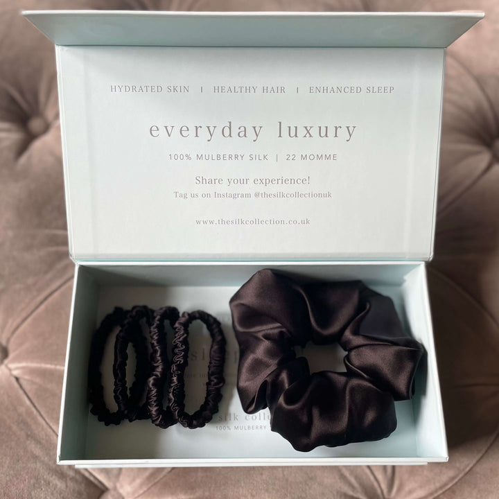 Mixed silk scrunchie gift box