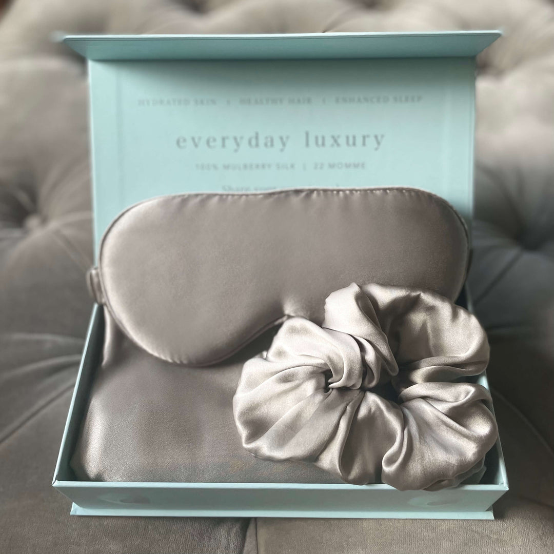 Bridesmaid Gifts, The Ultimate Silk Sleep Set 