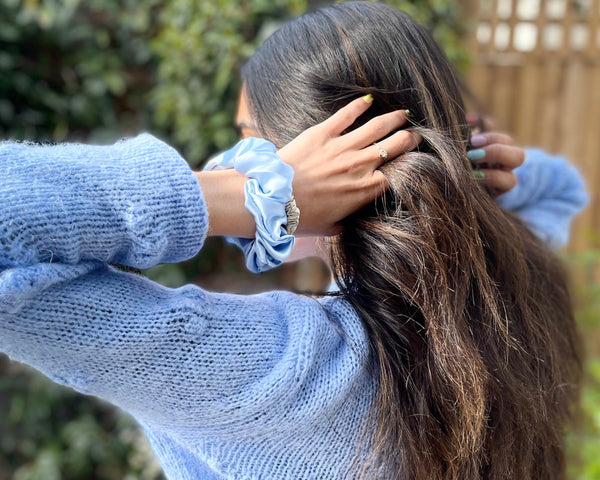 How to wear a scrunchie: our top 5 silk scrunchie hairstyles