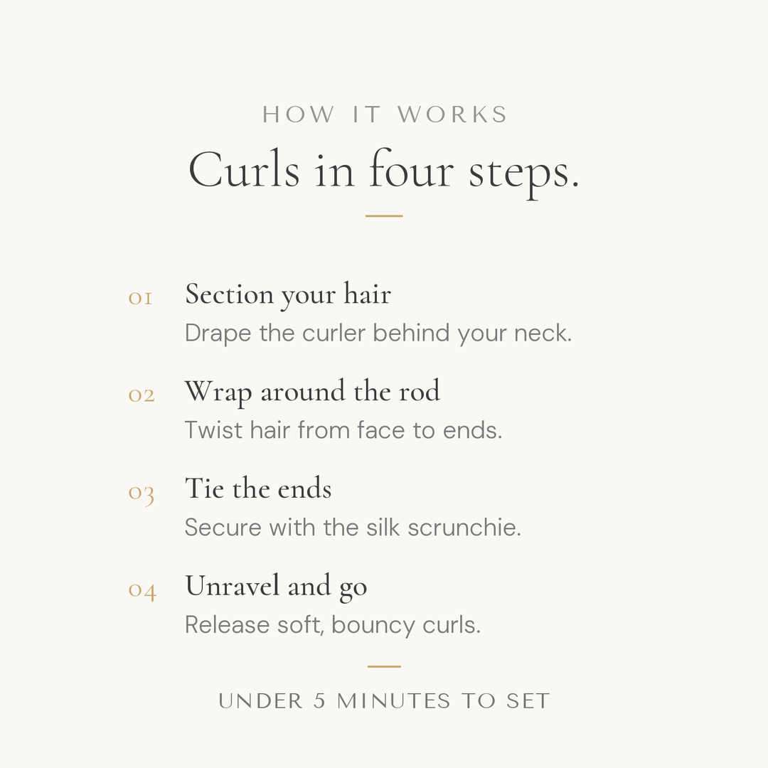 The Silk Heatless Hair Curler Gift Set