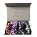 Classic Silk Scrunchies Set of Three
