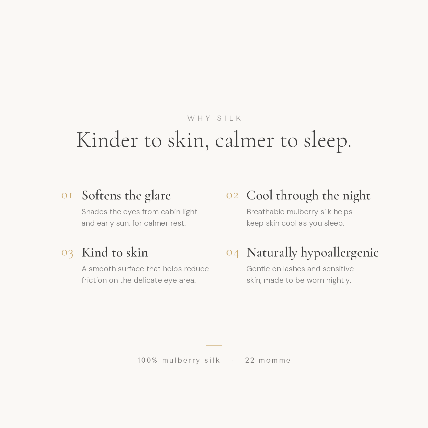 The Pure Silk Eye Mask