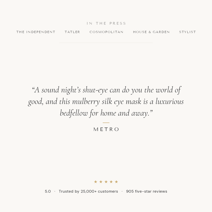 The Pure Silk Eye Mask