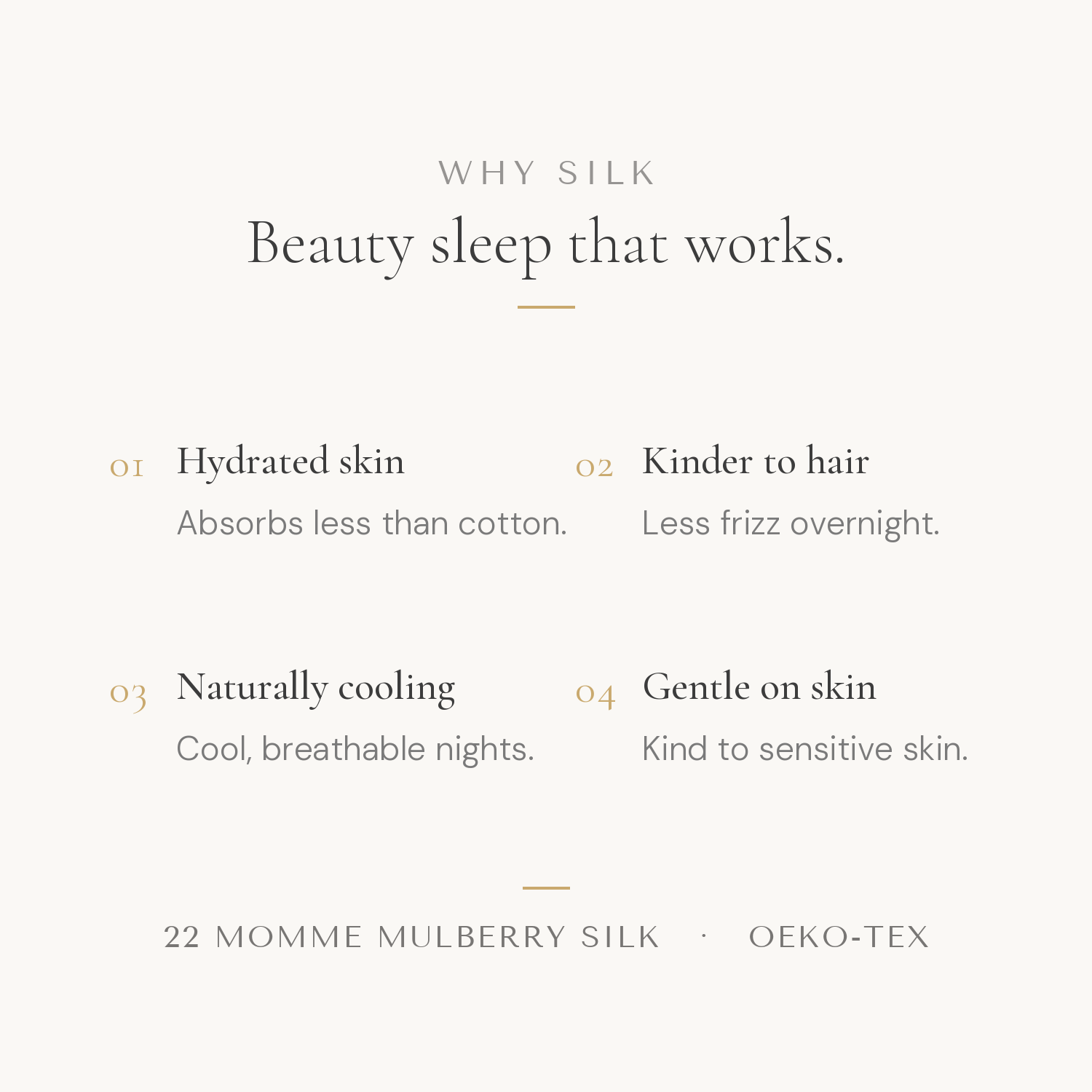 The Pure Silk Pillowcase