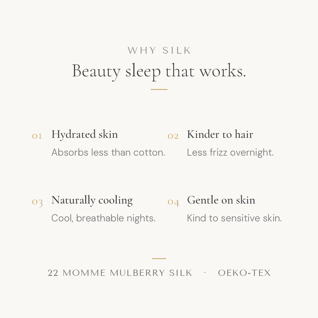 The Pure Silk Pillowcase