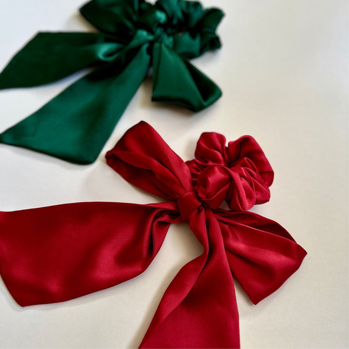 The Multi-Way Silk Bow Scrunchie - Limited Edition