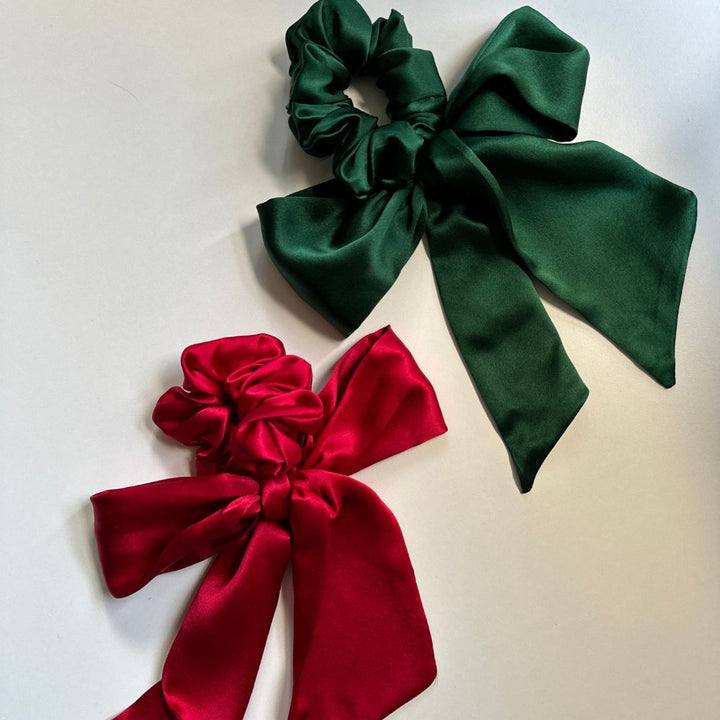 The Multi-Way Silk Bow Scrunchie - Limited Edition