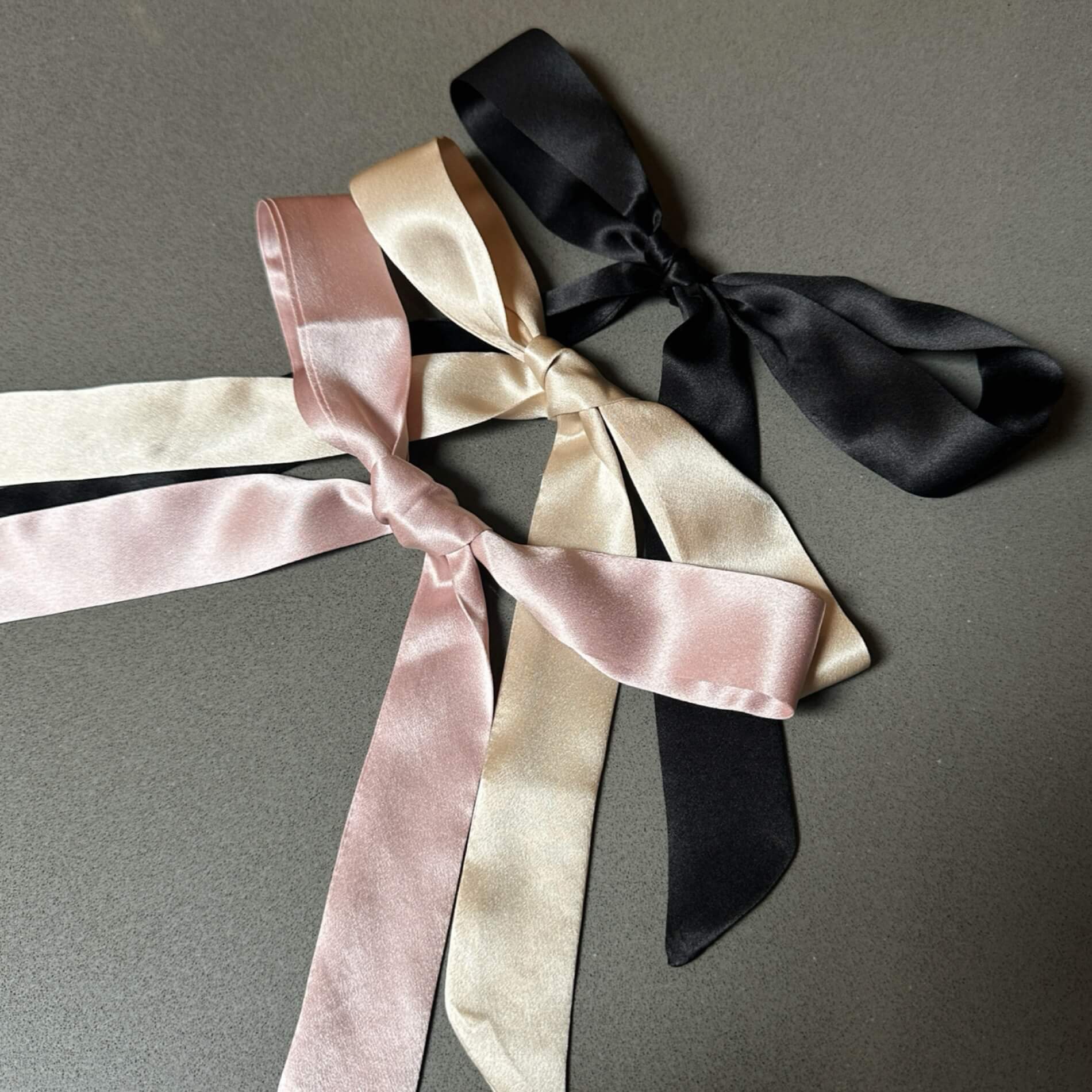 Silk Hair Ribbon for Chic Hairstyles | Hair Bow โ The Silk Collection