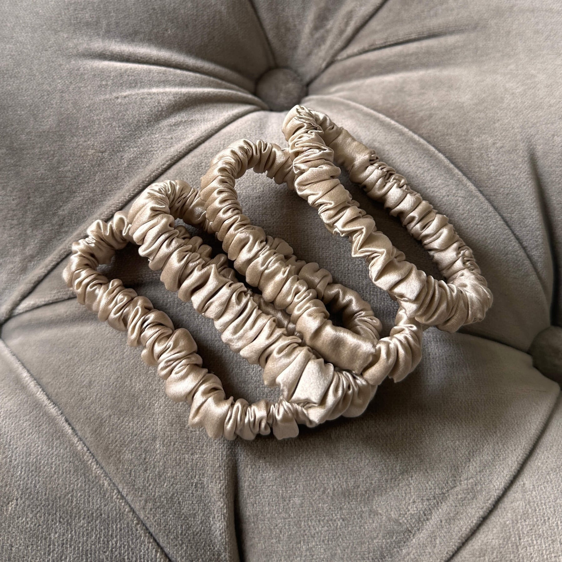 slip silk hair ties