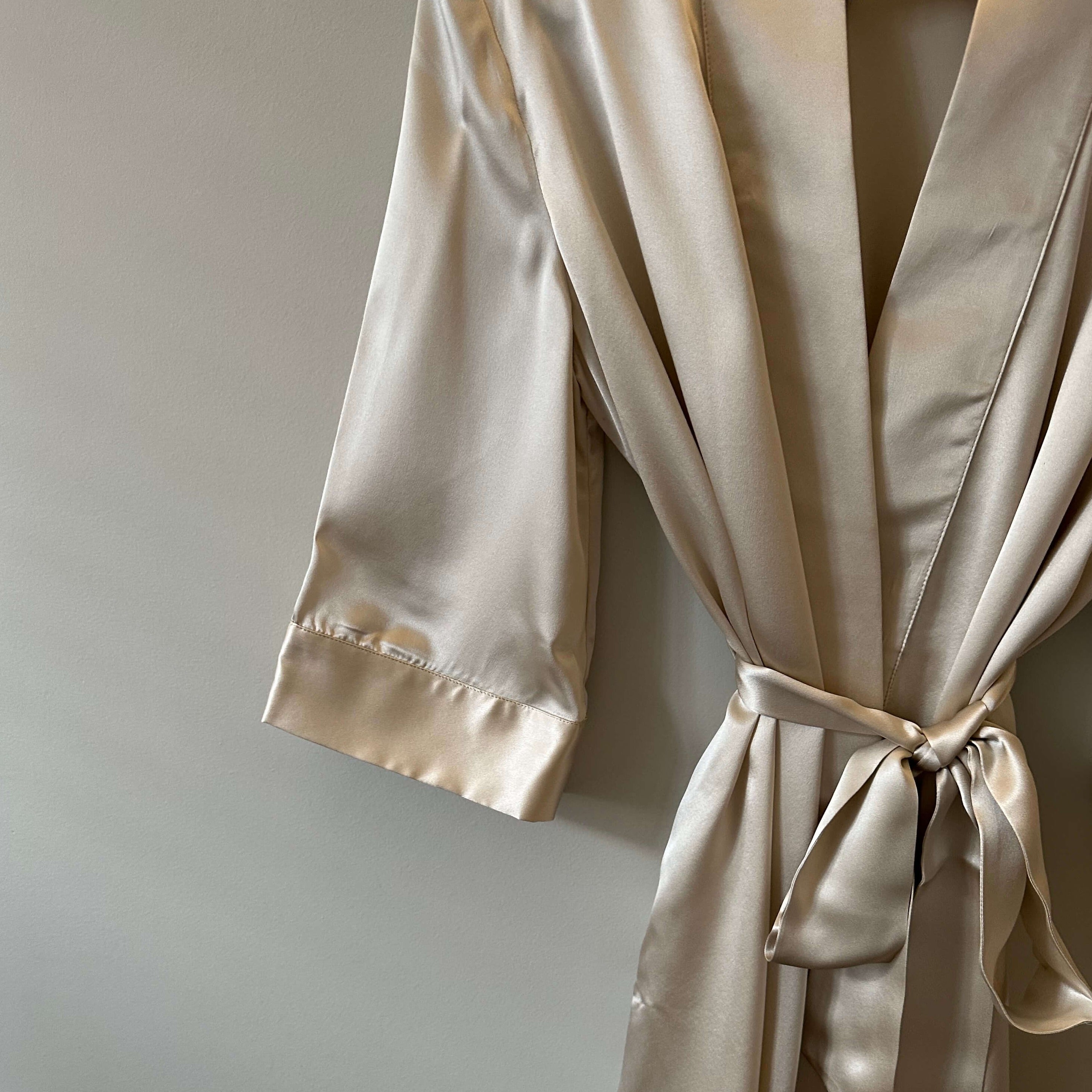 Fancy best sale silk robe