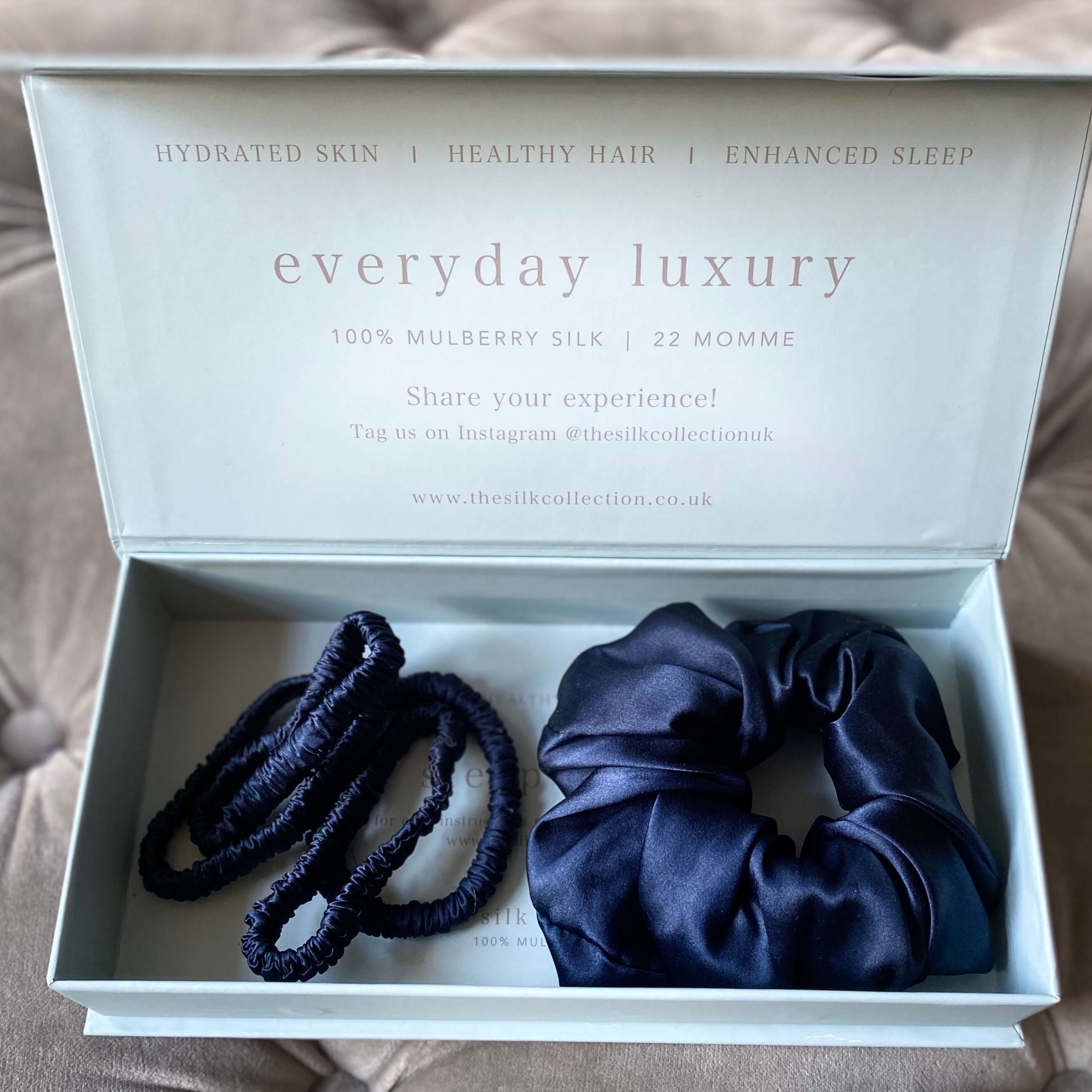 The Mixed Silk Scrunchie Gift Set