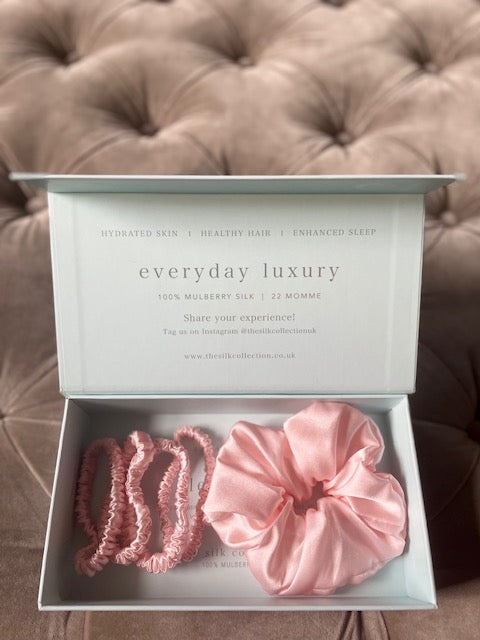 The Mixed Silk Scrunchie Gift Set