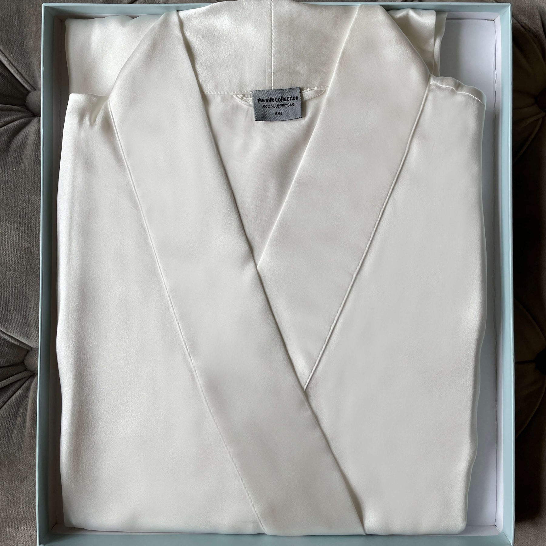 Silk Dressing Robe Pure Silk Robe UK | 100% Mulberry Silk | Luxury Dressing Gown – The ...